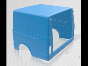 volkswagen lt panelvan 1975 printable van 3D Print Model
