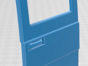 volkswagen lt panelvan 1975 printable van 3D Print Model