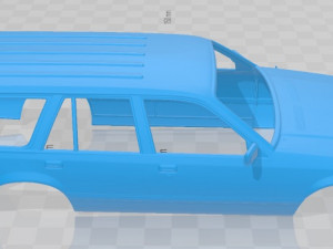 holden commodore wagon 1981 printable body car Modèles 3D en vedette