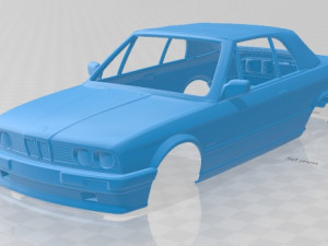 e30 convertible 1990 printable body car 3D Print Model