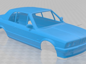 e30 convertible 1990 printable body car 3D 프린트 모델