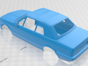 e30 convertible 1990 printable body car 3D 프린트 모델