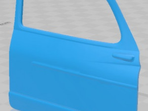Fiat 600 d 1960 printable car 3D Baskı Modeli