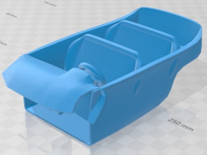 Fiat 600 d 1960 printable car 3D Baskı Modeli