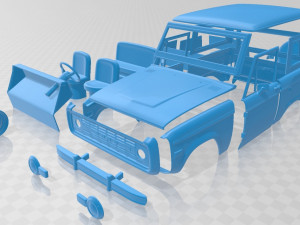 bronko 1975 printable car 3D Принт Модель
