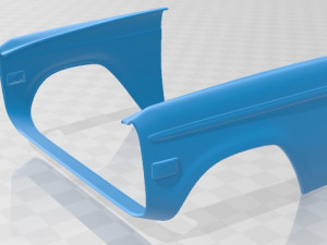 bronko 1975 printable car Model Cetak 3D