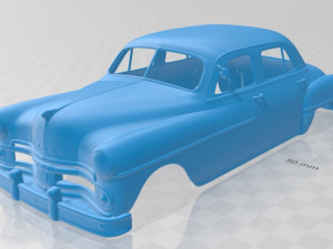 coronet 1950 printable body car 3D-printmodel