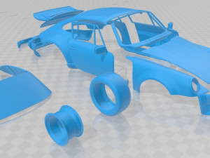 porsche 911 1973 printable car 3D Принт Модель