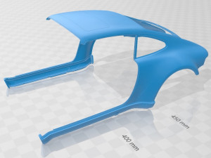 porsche 911 1973 printable car 3D Принт Модель