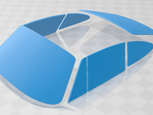 porsche 911 1973 printable car 3D Принт Модель