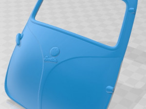 isetta 250 1955 printable car Model do druku 3D