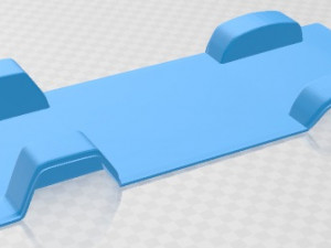 volkswagen kombi 2012 printable van Modello di stampa 3D