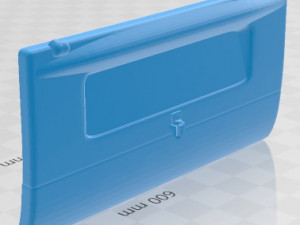 volkswagen kombi 2012 printable van Modello di stampa 3D