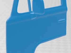 volkswagen kombi 2012 printable van Modello di stampa 3D