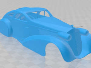 phantom jonckheere 1934 printable body car Modelo de Impressão 3D