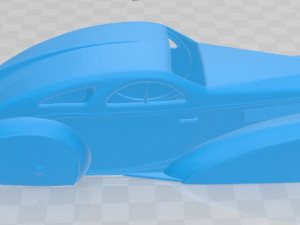 phantom jonckheere 1934 printable body car Modelo de Impressão 3D