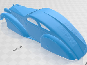 phantom jonckheere 1934 printable body car Modelo de Impressão 3D
