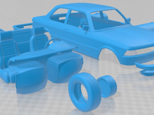 e21 coupe 1975 printable car 3D Принт Модель