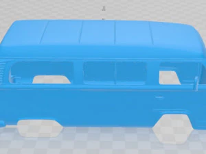 volkswagen kombi 2012 printable body van 3D Print Model