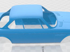 3cs printable body car 3D Print Model