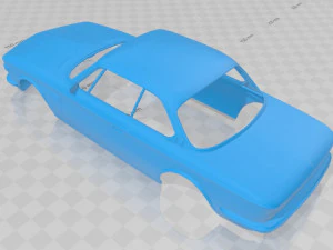 3cs printable body car 3D Print Model