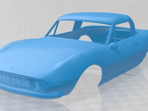 fiat dino spider 2400 1969 printable body car 3D Print Model