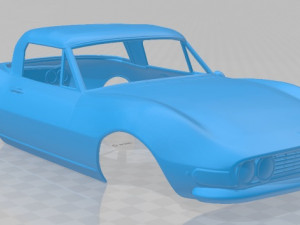 fiat dino spider 2400 1969 printable body car Modello di stampa 3D