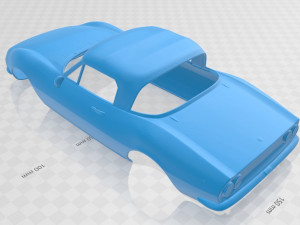 fiat dino spider 2400 1969 printable body car Modello di stampa 3D