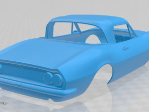 fiat dino spider 2400 1969 printable body car Modello di stampa 3D