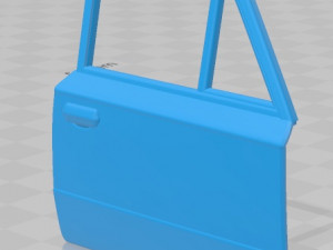 fiat 124 1972 printable car 3D प्रिंट मॉडल