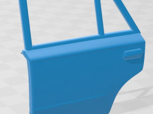 fiat 124 1972 printable car 3D प्रिंट मॉडल