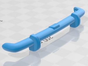 fiat 124 1972 printable car 3D प्रिंट मॉडल