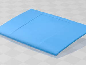 fiat 124 1972 printable car 3D प्रिंट मॉडल