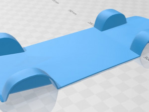 fiat 124 1972 printable car 3D प्रिंट मॉडल