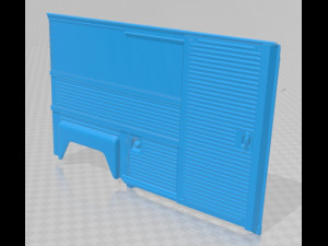 citroen h 1980 printable van Modelo de impresión 3D