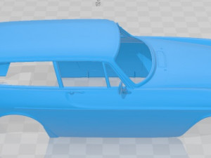 volvo p1800 1973 printable body car 3D Принт Модель