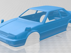 honda prelude1983 printable body car 3D Print Model