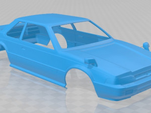 honda prelude1983 printable body car 3D प्रिंट मॉडल