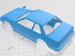 honda prelude1983 printable body car 3D प्रिंट मॉडल