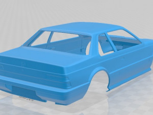 honda prelude1983 printable body car 3D प्रिंट मॉडल