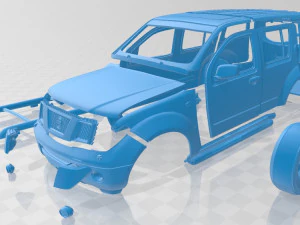 nissan pathfinder yazdırılabilir araba 3D Baskı Modeli