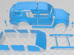 nissan pathfinder printable car 3D Print Model