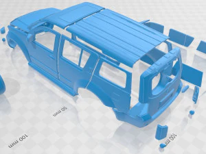 nissan pathfinder printable car 3D Print Model