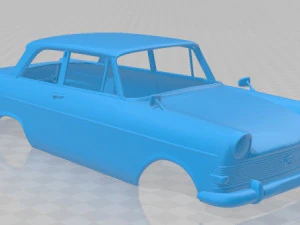 opel rekord p2 1960 printable body car 3D Print Model
