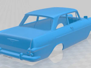 opel rekord p2 1960 printable body car 3D Print Model