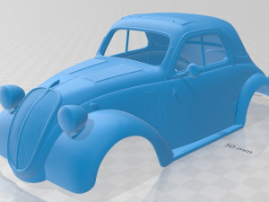 fiat 500 topolino 1936 printable body car Modelo de impresión 3D