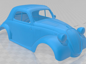 fiat 500 topolino 1936 printable body car Modelo de Impressão 3D