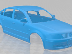 volkswagen passat b5 1997 printable body car 3D प्रिंट मॉडल
