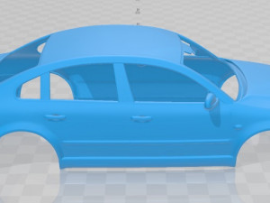 volkswagen passat b5 1997 printable body car 3D प्रिंट मॉडल