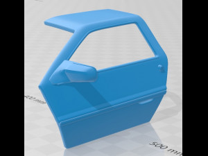 delorean dmc 12 1981 printable car 3D Print Model